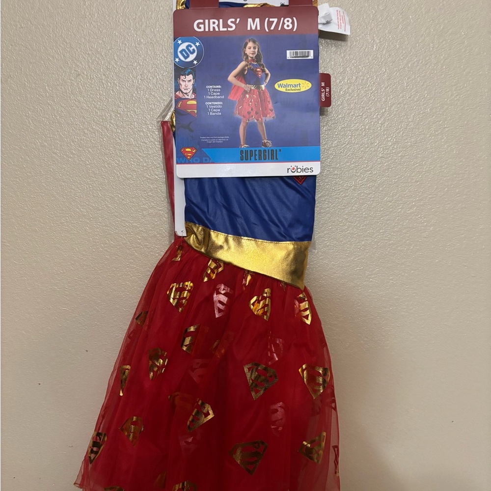 adidas Superhero Kids Costume - Blue, Red, and Gold